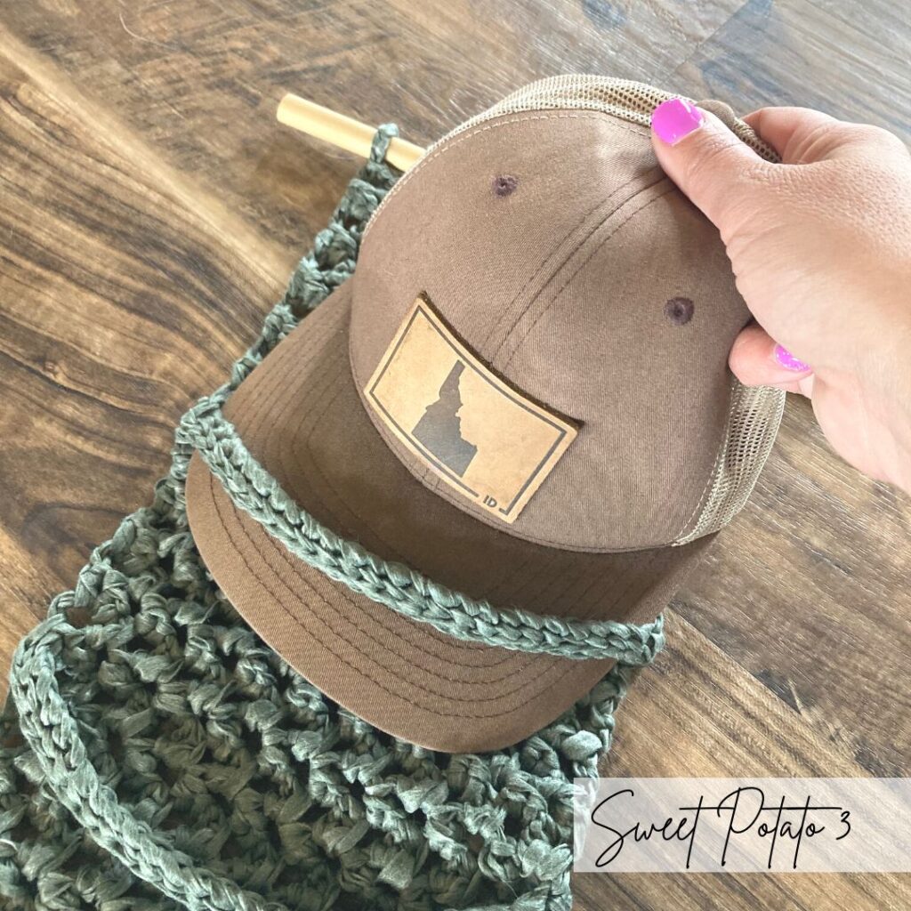 Hat display strap