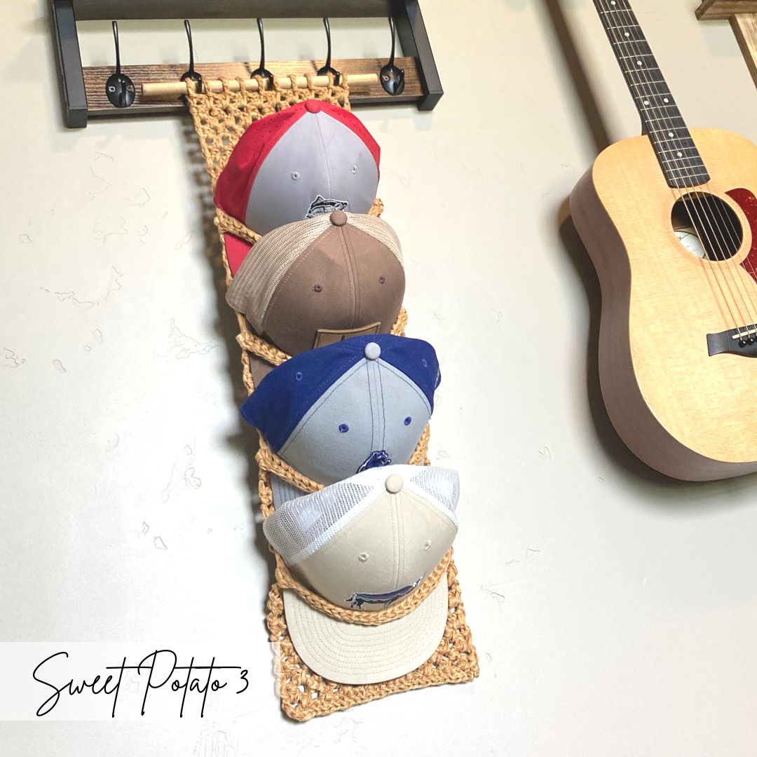 You are currently viewing Crochet Hat Display – A Baseball Cap Holder