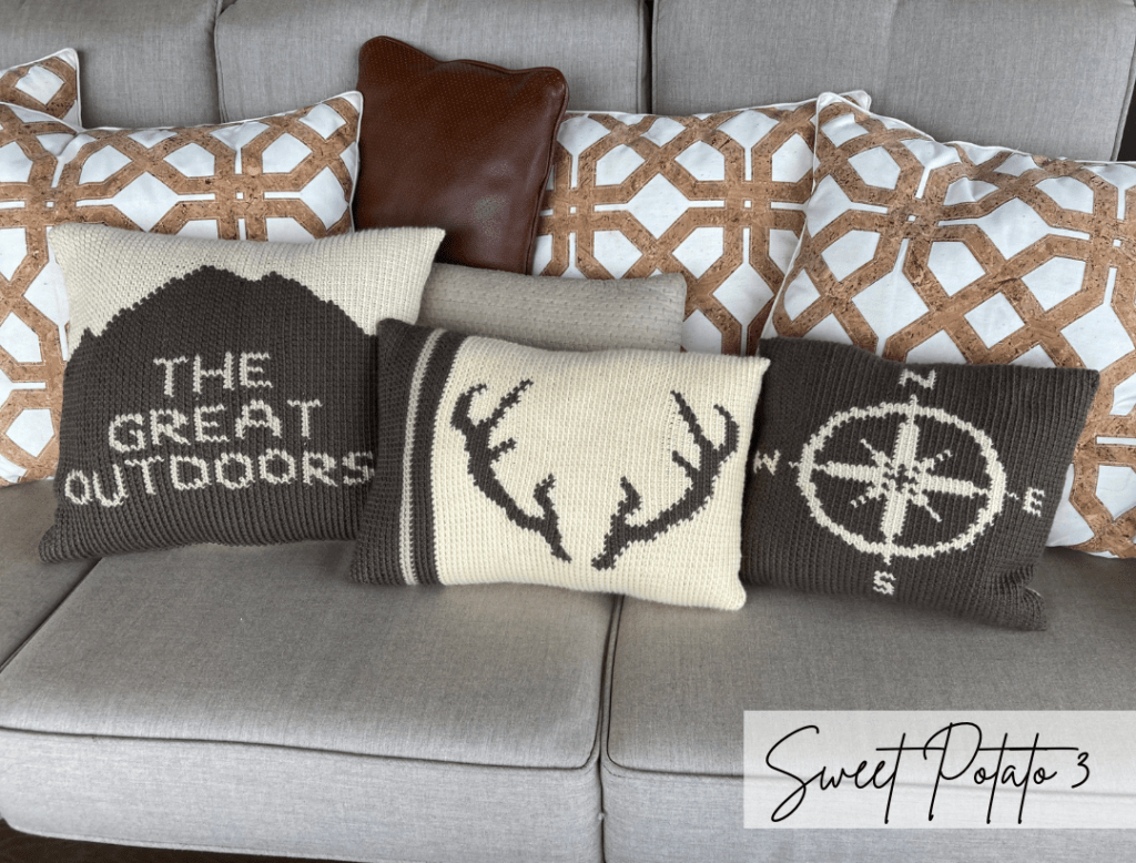 Wildlife-Pillow-Covers-1024x778 Cabin or Mountain Style Crochet Pillow Cover Patterns