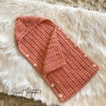Cross My Heart Hooded Cocoon Crochet Pattern