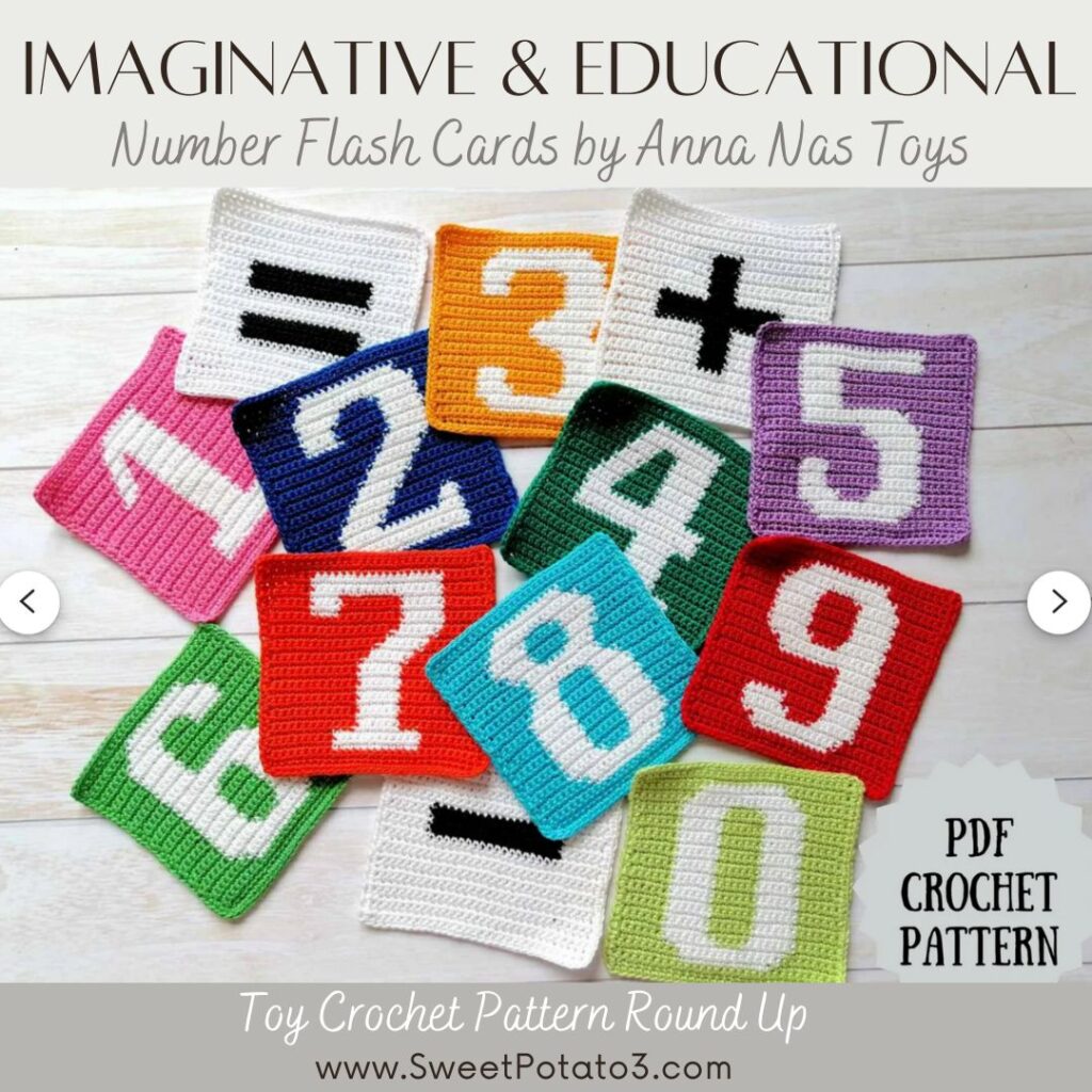 Crochet Numbers & Symbols by Anna Nas Toys