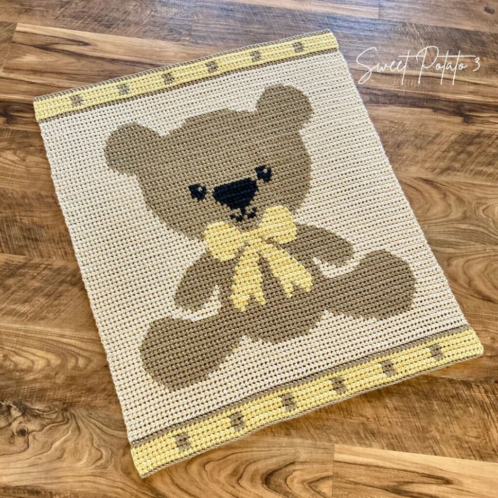 CuddleBearBlanket-2-1024x1024 Cuddle Bear Nursery Blanket Pattern