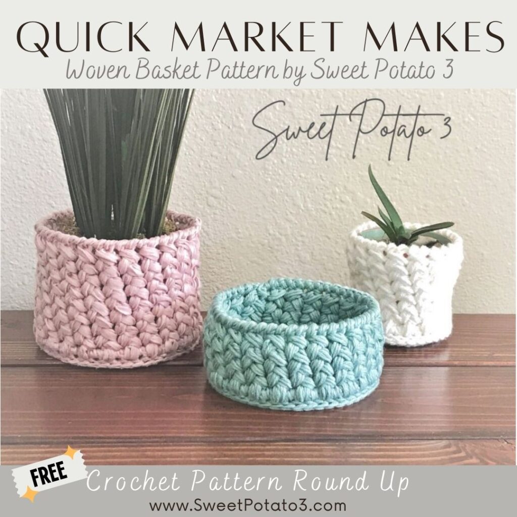 Woven Basket - Quick Market Makes