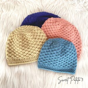 Read more about the article Gratitude and Grace Beanie Crochet Pattern