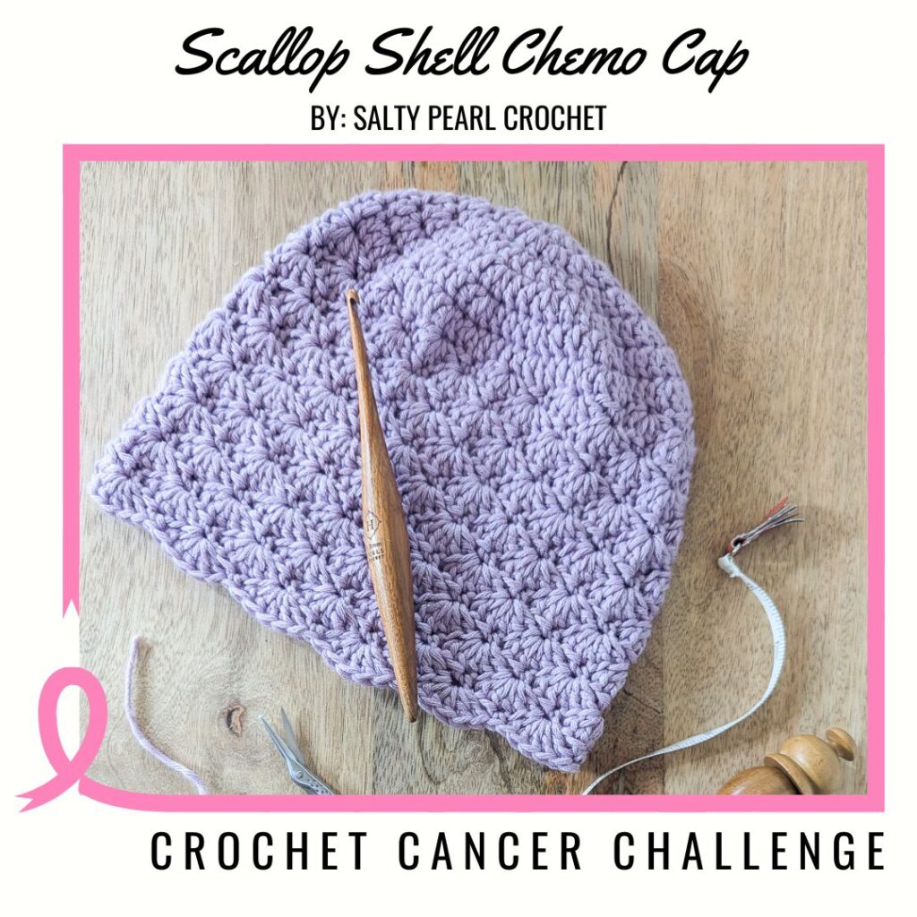 Scallop Shell Chemo Cap