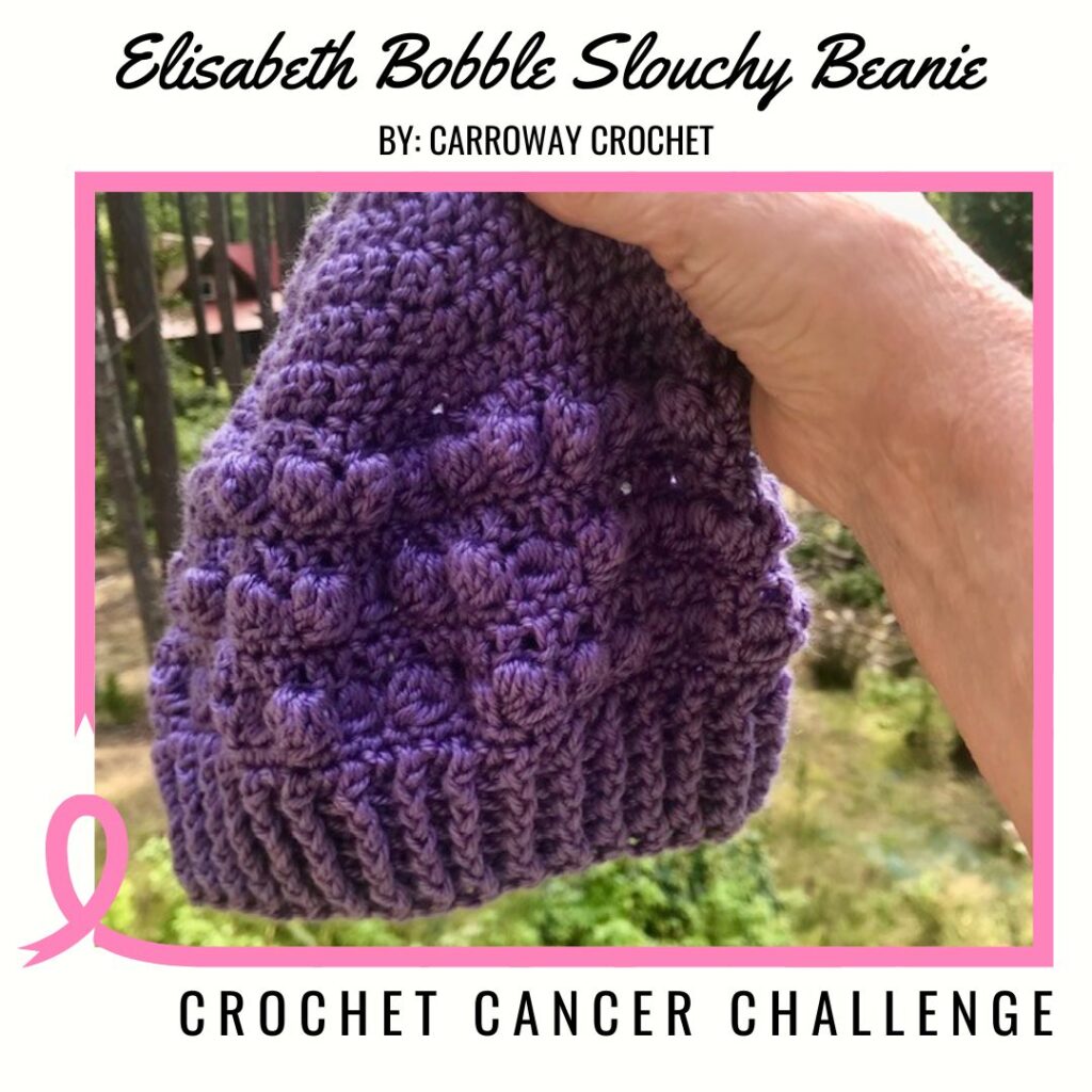 Elisabeth Bobble Slouchy Beanie