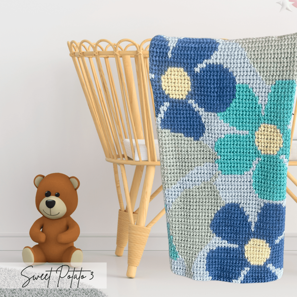 Forget Me Knot Blanket