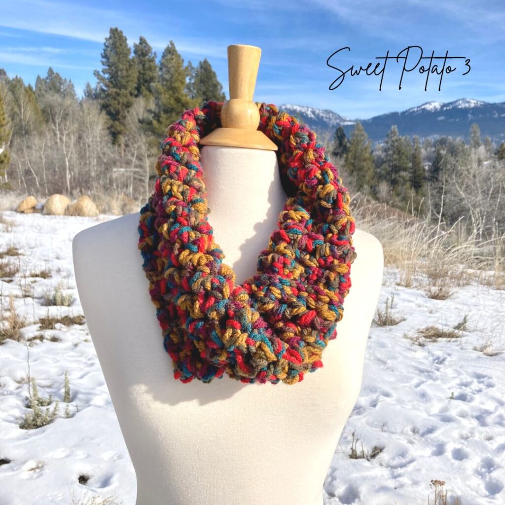 ChunkyHbkCowl-1-1024x1024 Herringbone Knotted Cowl - Making a Bold Statement