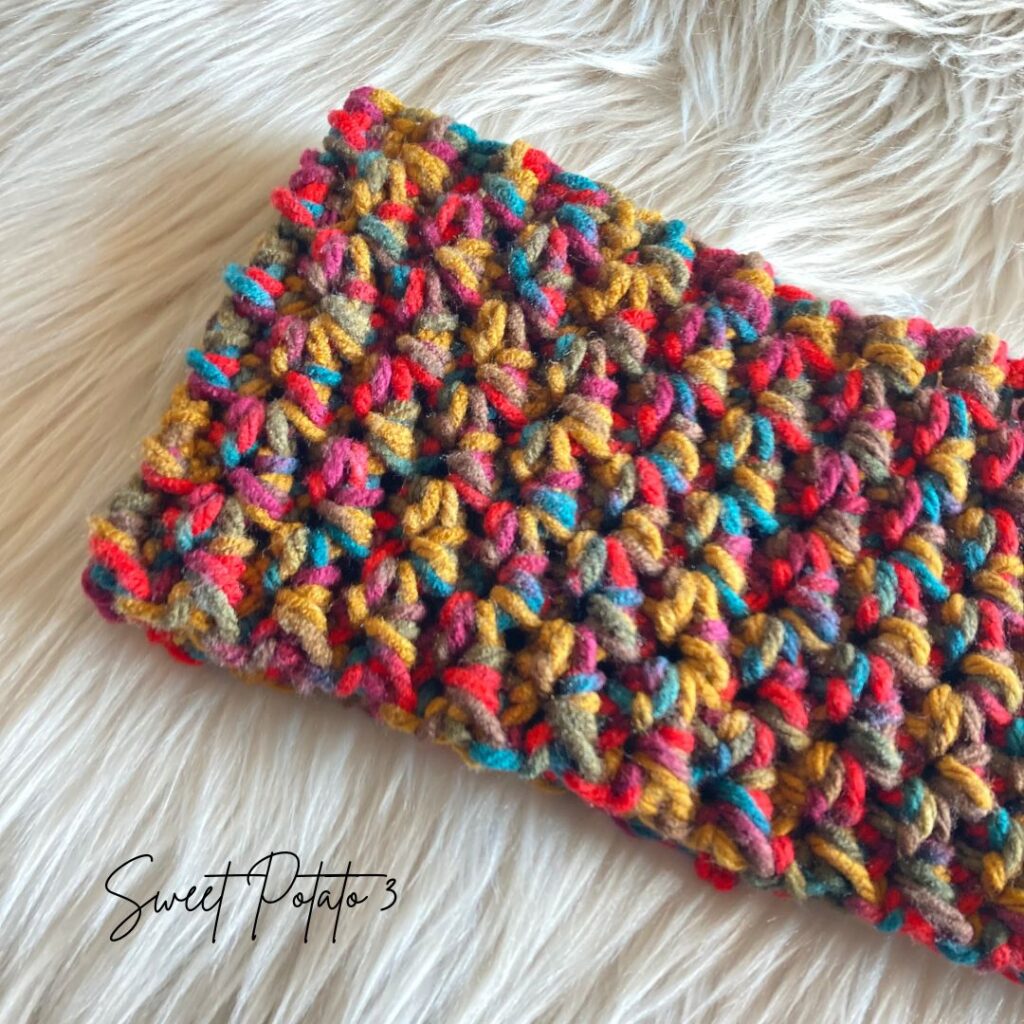 Chunky Herringbone Knotted Cowl