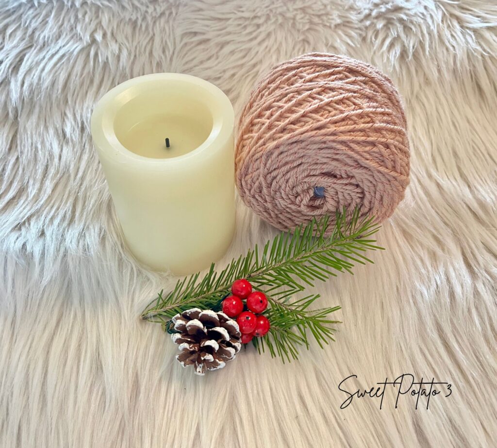 Simple Candle Wrap