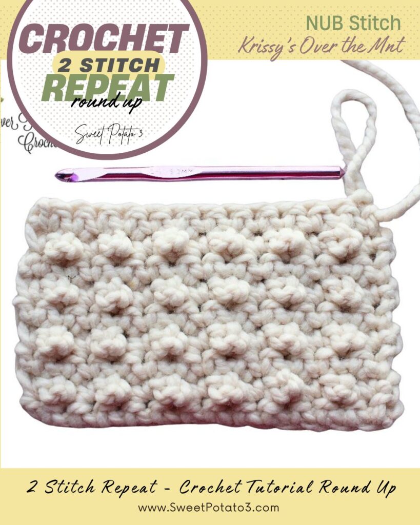 Feb-18-KrissysOvertheMnt-819x1024 10 Easy Crochet Stitches with Simple 2-Stitch Repeats