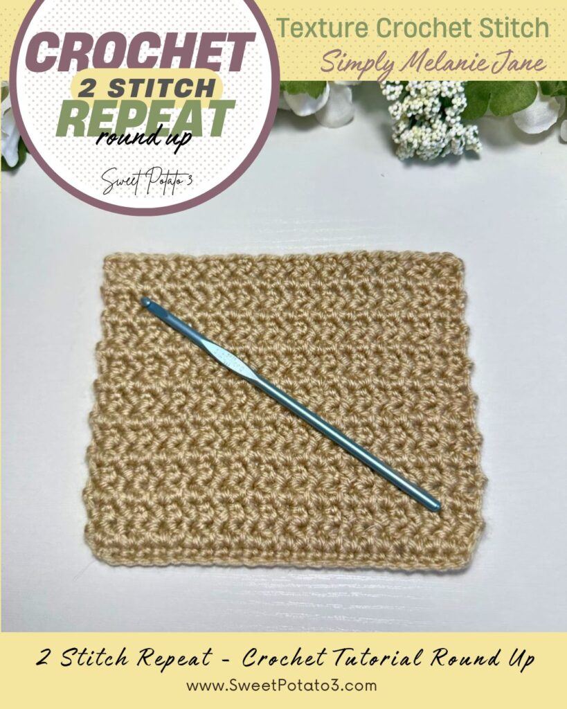 Feb-24-SimplyMelanieJane-819x1024 10 Easy Crochet Stitches with Simple 2-Stitch Repeats