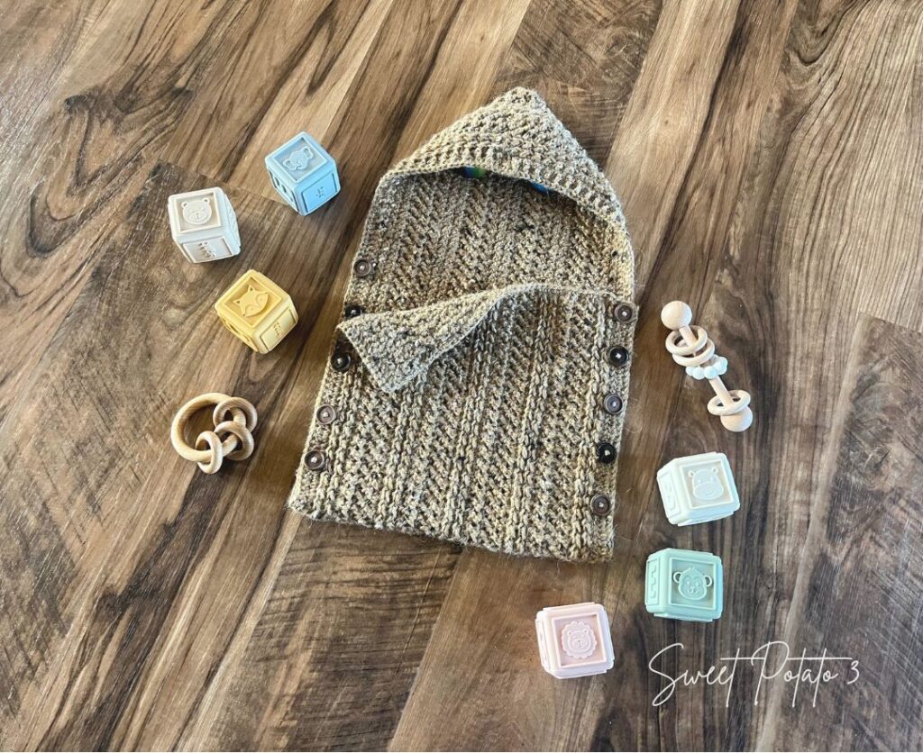 Winter-Wishes-Open-1024x836 Winter Wishes Hooded Cocoon – Crochet Pattern