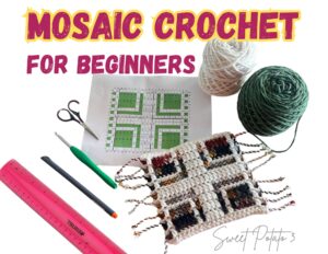 Mosaic Crochet for Beginners - A quick Intro
