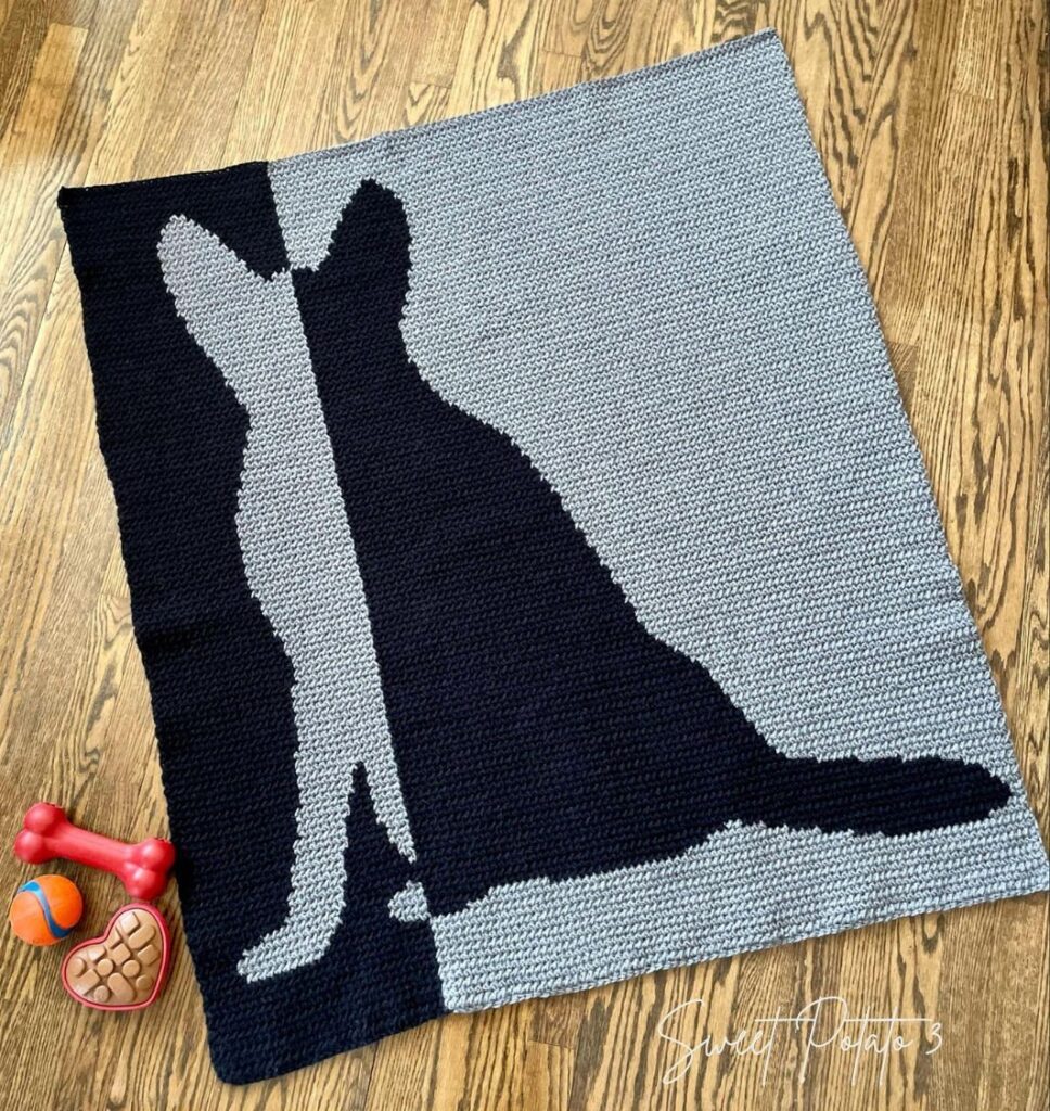 Ears-Up-Pup-3-968x1024 Ears Up Pup Blanket Pattern - A New Breed of Cuteness