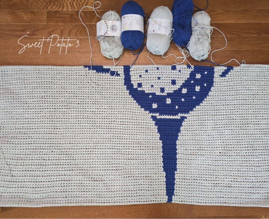Golf-Blanket-Sample-Krista-5-1024x836 Crochet Golf Blanket Pattern – Perfect Gift for Golf Lovers