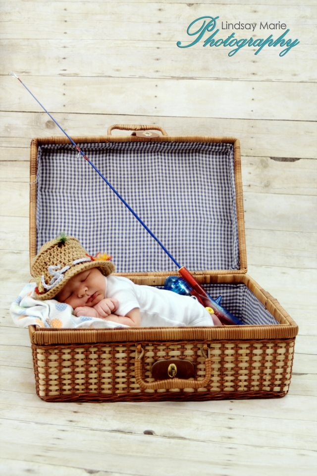 LindsayMariePhotographyB Free Crochet Fishing Hat Pattern for Babies and Kids