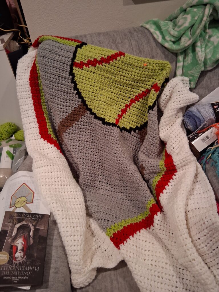  Home Run Comfort: Baseball Crochet Blanket Pattern