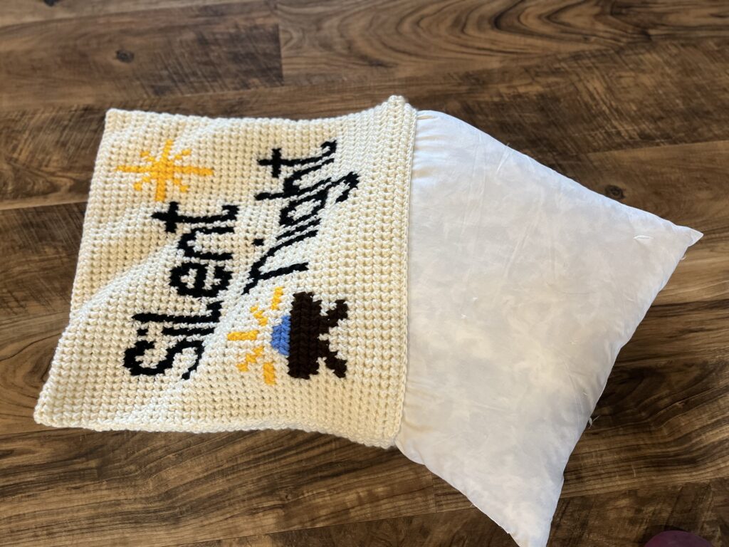 Silent-Night-Pillow-1-1024x768 Silent Night Crochet Pillow – Christian Christmas Décor