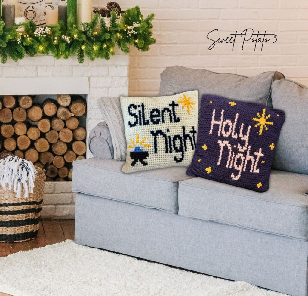 Holy-Night-Pillow-6-1024x984 Holy Night Crochet Pillow — A Peaceful Expression of the Season
