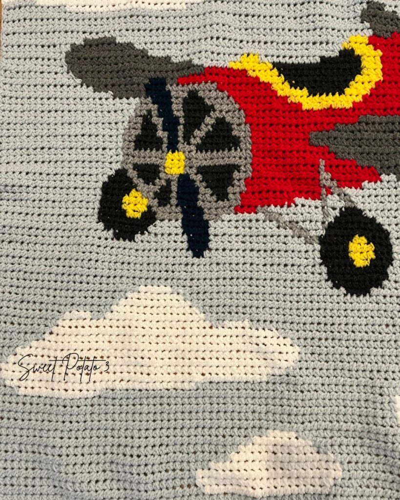 Airplane-Blanket-7-819x1024 Airplane Baby Blanket for Your Little Aviator