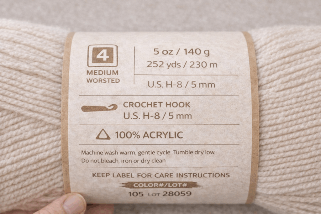 Crochet-Basics-Series-2-Yarn-Label-1024x683 Crochet Basics 2: Getting Started with Crochet