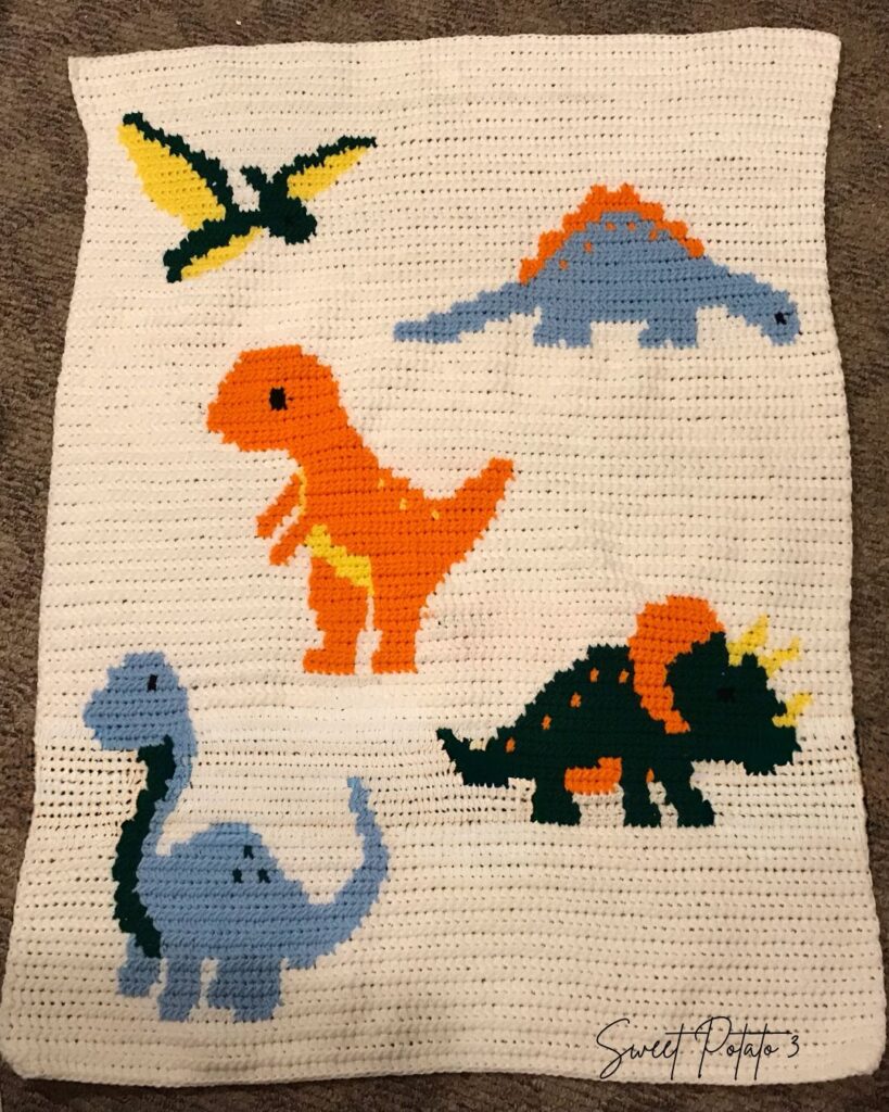 Dinosaur-Blanket-2-819x1024 Dinosaur Baby Blanket – A Roaringly Cute Blanket