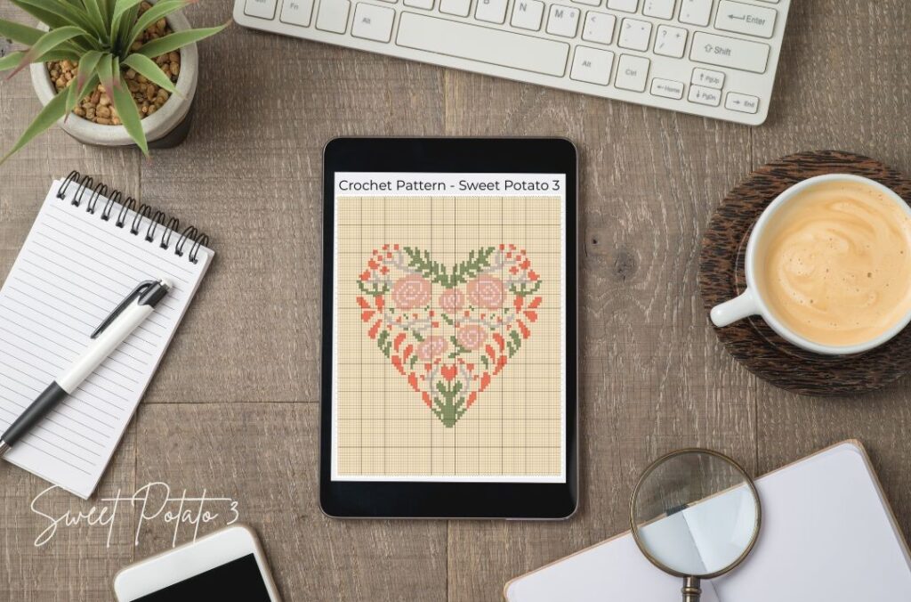 Hearts-Flowers-Baby-Blanket-2-1024x676 Hearts and Flowers Crochet Baby Blanket Pattern