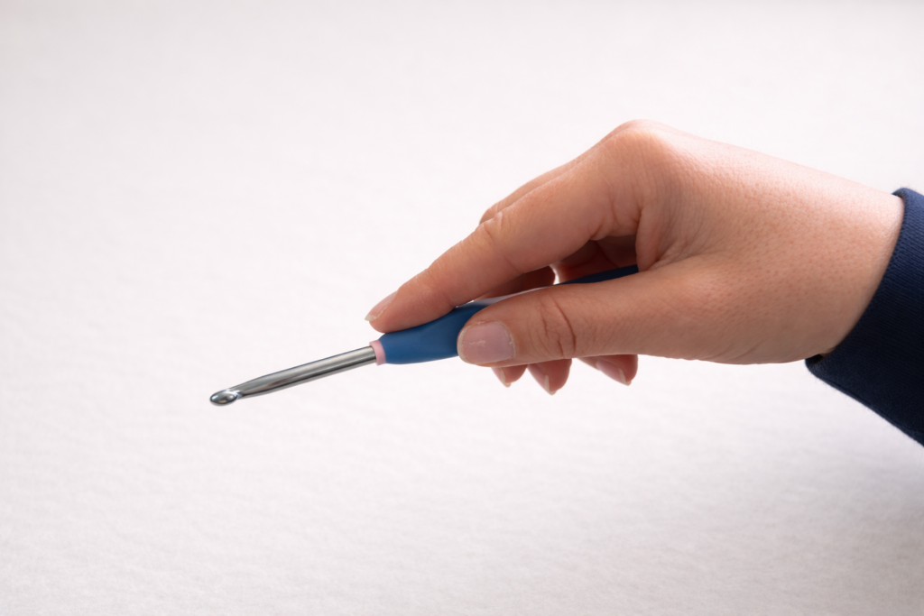 Crochet-Basics-Series-3-Knife-Grip-1-1024x683 Crochet Basics 4: Holding Your Hook & Managing Tension
