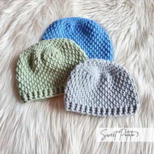 Woven with Hope Crochet Hat Pattern