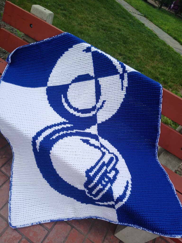 Sausaphone-Vanessa-Miller-3-768x1024 Bold & Beautiful: The Sousaphone Blanket Crochet Pattern