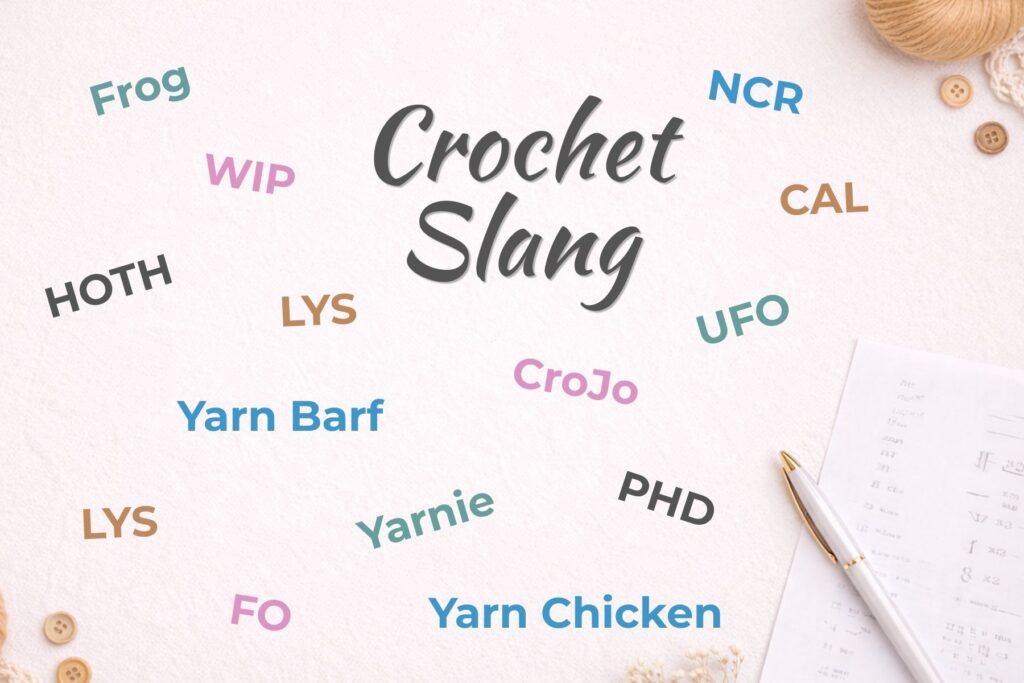 Series-6-Slang-1024x683 Crochet Basics 5: Learning the Language of Crochet