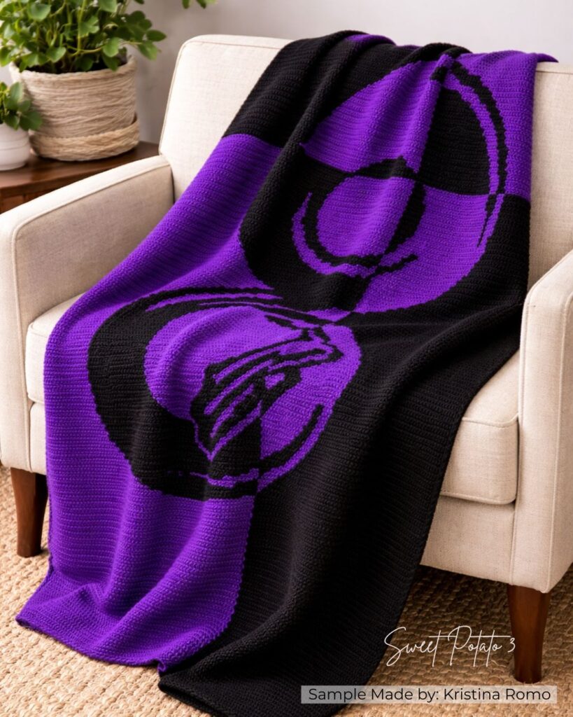 Sousaphone-Kristina-Romo-3-819x1024 Bold & Beautiful: The Sousaphone Blanket Crochet Pattern