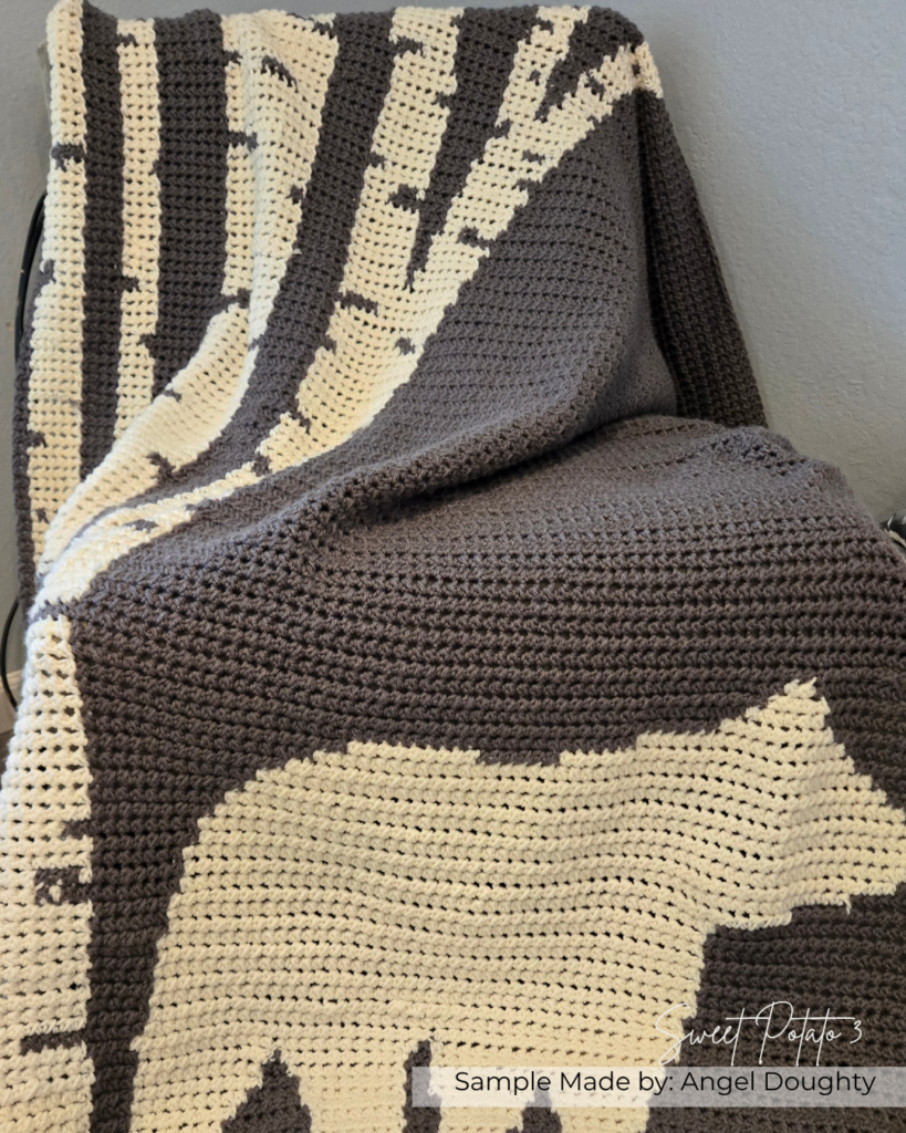 Bear-Aspens-Blanket-5-819x1024 Bear Among the Aspens Crochet Blanket Pattern