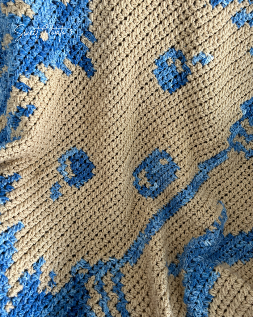 Hedgehog-Blanket-3-819x1024 Hedgehog Crochet Throw Blanket Pattern
