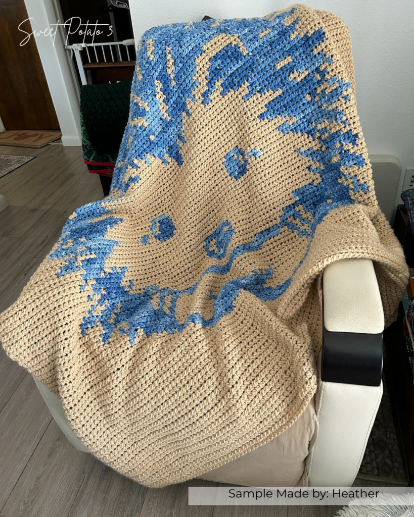 Hedgehog-Blanket-6-819x1024 Hedgehog Crochet Throw Blanket Pattern