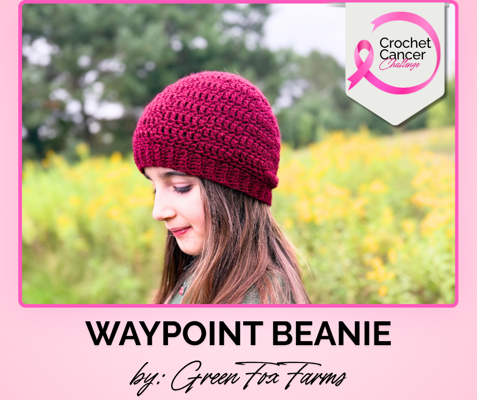 Oct-3-FB Crochet Cancer Challenge 2026: Crochet Hat Patterns for a Cause