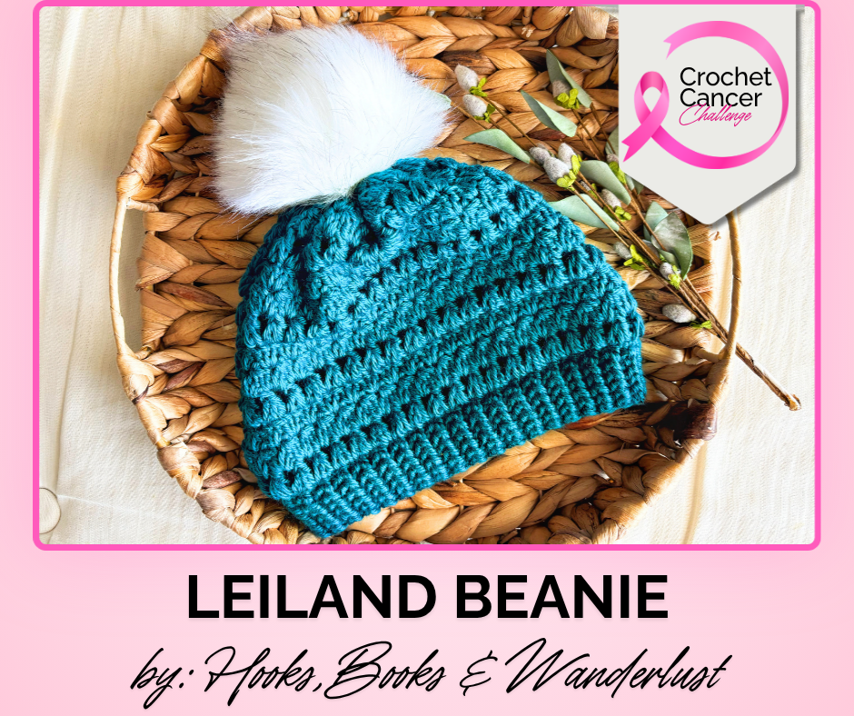 Oct-7-FB Crochet Cancer Challenge 2026: Crochet Hat Patterns for a Cause