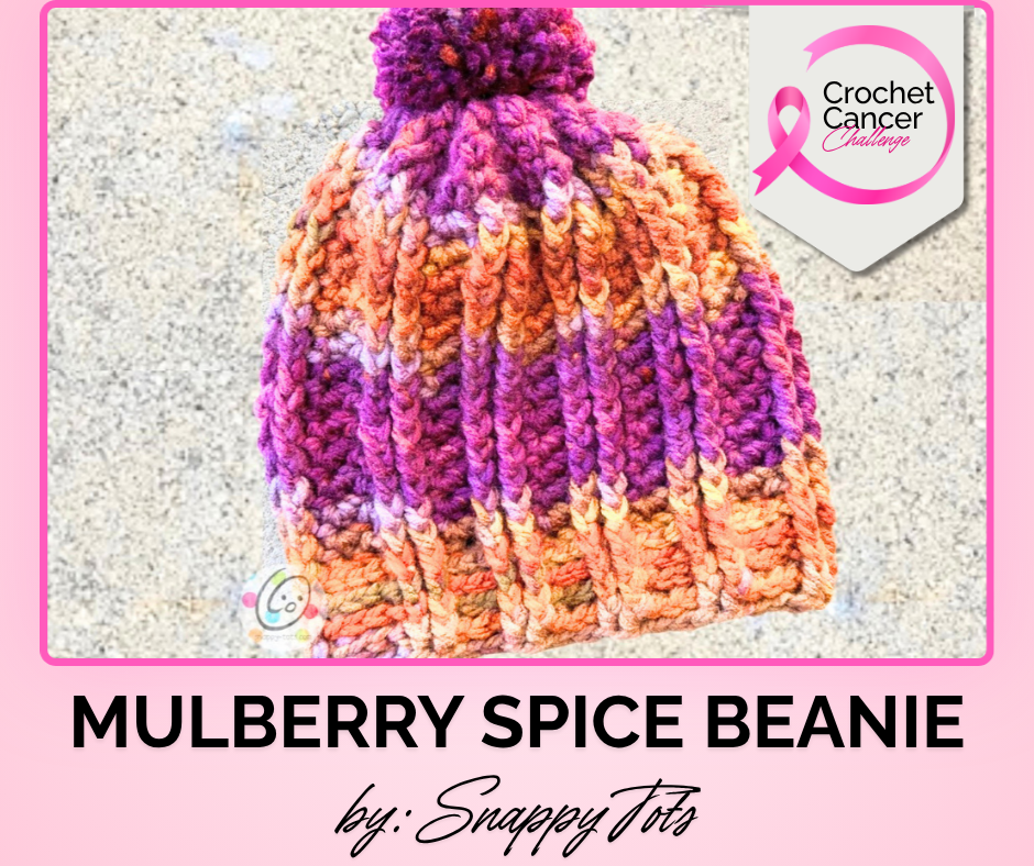 Oct12-FB Crochet Cancer Challenge 2026: Crochet Hat Patterns for a Cause