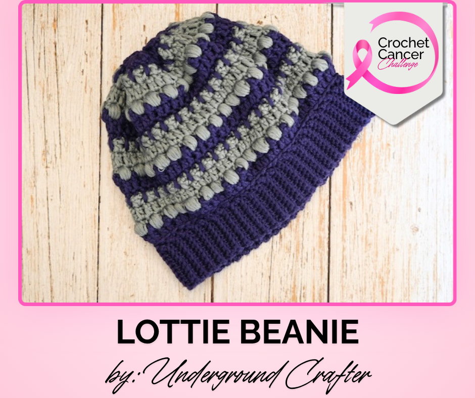 Oct15-FB Crochet Cancer Challenge 2026: Crochet Hat Patterns for a Cause