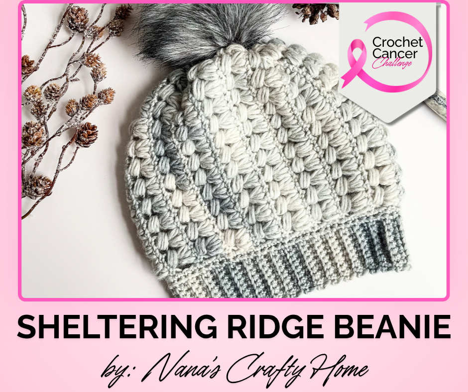 Oct16-FB Crochet Cancer Challenge 2026: Crochet Hat Patterns for a Cause