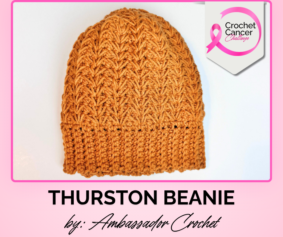 Oct21-FB Crochet Cancer Challenge 2026: Crochet Hat Patterns for a Cause
