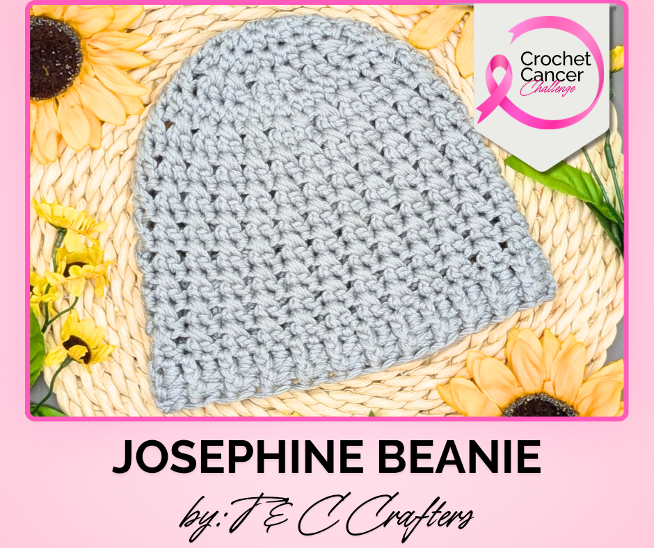Oct29-FB Crochet Cancer Challenge 2026: Crochet Hat Patterns for a Cause