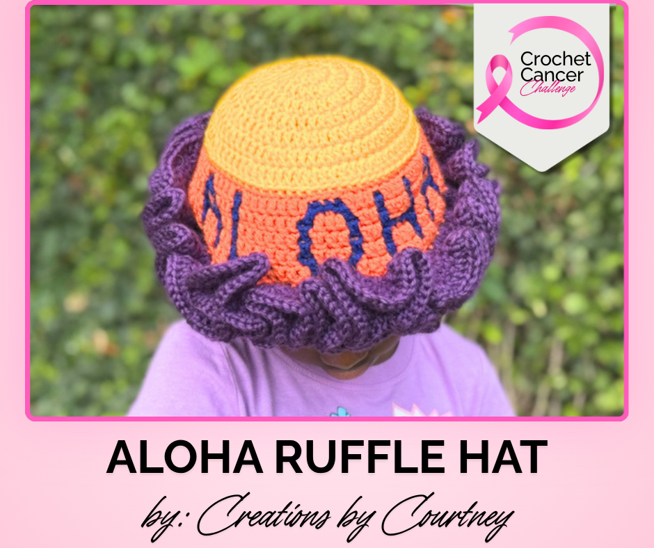 Oct6-FB Crochet Cancer Challenge 2026: Crochet Hat Patterns for a Cause