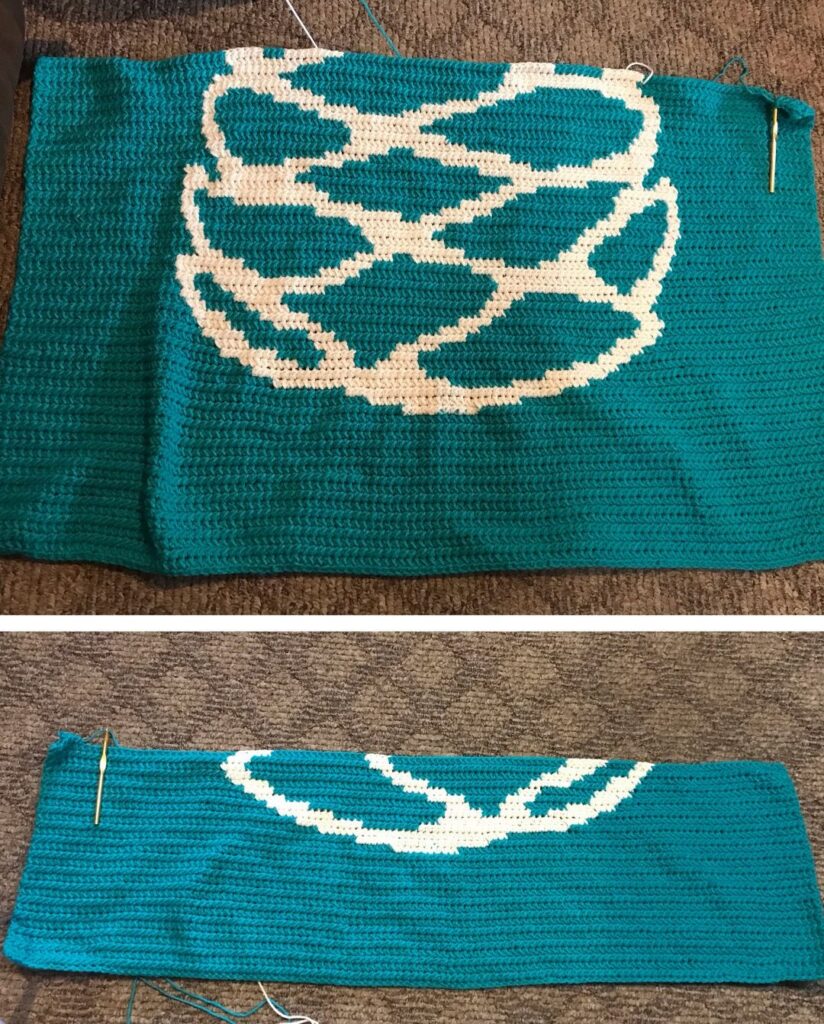 Pinecone-Blanket-5-824x1024 Pinecone Crochet Blanket Pattern