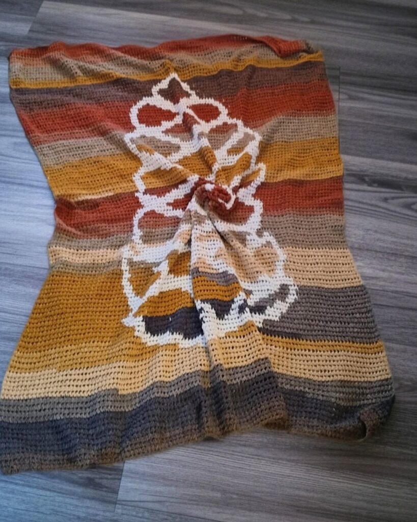 Pinecone-Blanket-8-819x1024 Pinecone Crochet Blanket Pattern